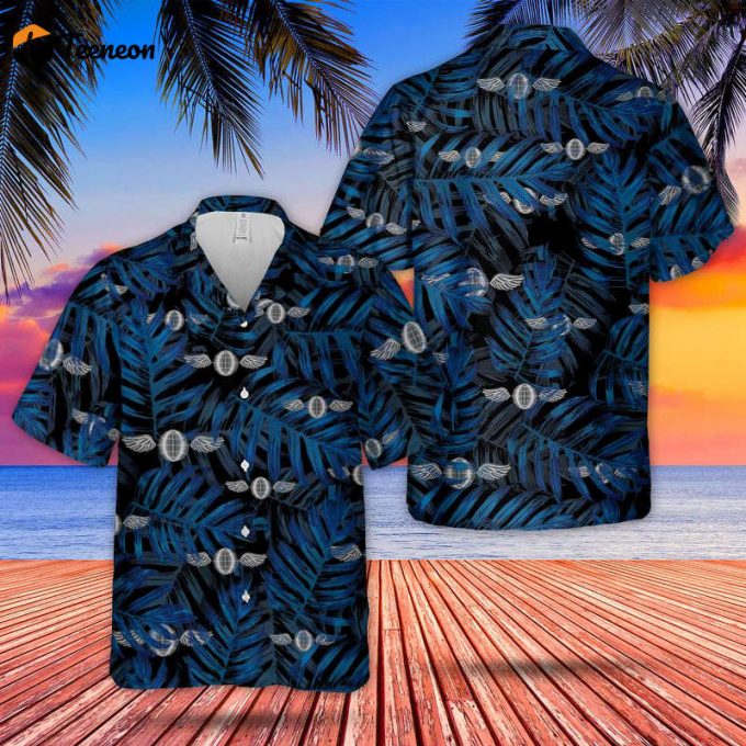 Us Navy Aviation Electrician'S Mate Hawaiian Shirt Gift For Dad Father Days 1