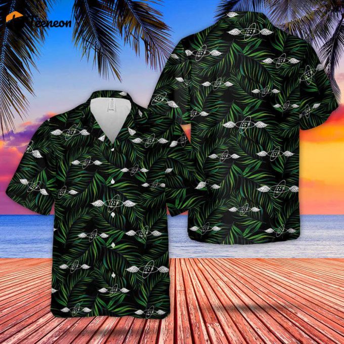 Us Navy Aviation Electronics Technician Hawaiian Shirt Gift For Dad Father Days 1