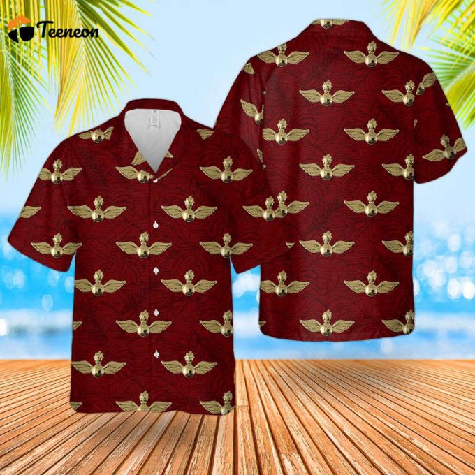Us Navy Aviation Ordnance Insignia Hawaiian Shirt Gift For Dad Father Days 1