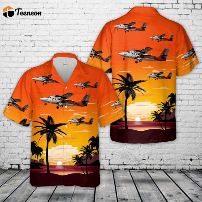 Us Navy De Havilland Canada Uv-18A Twin Otter Hawaiian Shirt Gift For Dad Father Days 1