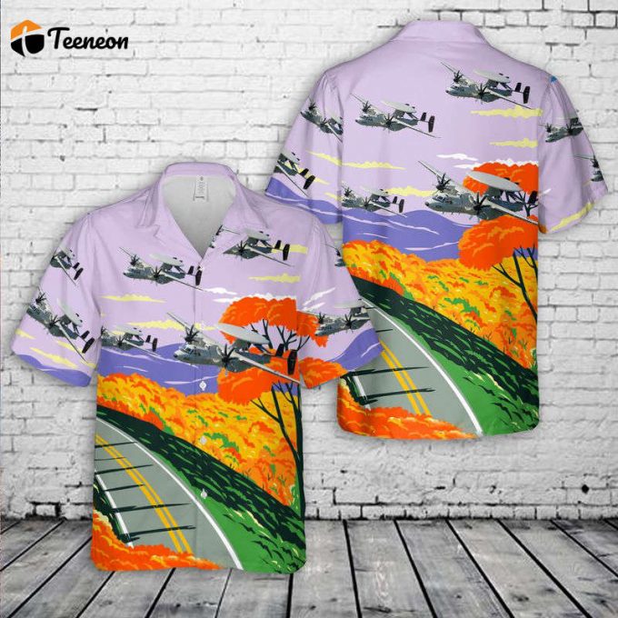 Us Navy E-2D Of Vaw-125 Tigertails Hawaiian Shirt Gift For Dad Father Days 1