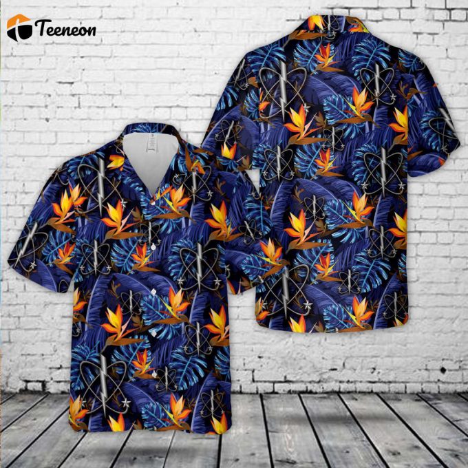 Us Navy Electronic Warfare Technician Hawaiian Shirt Gift For Dad Father Days 1