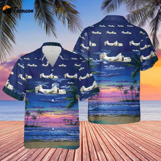 Us Navy Grumman C-2A Greyhound Of Vrc-50 Hawaiian Shirt Gift For Dad Father Days 1