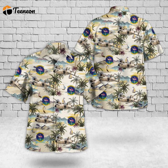 Us Navy Grumman C-2A Greyhound Of Vx-20 Force Hawaiian Shirt Gift For Dad Father Days 1