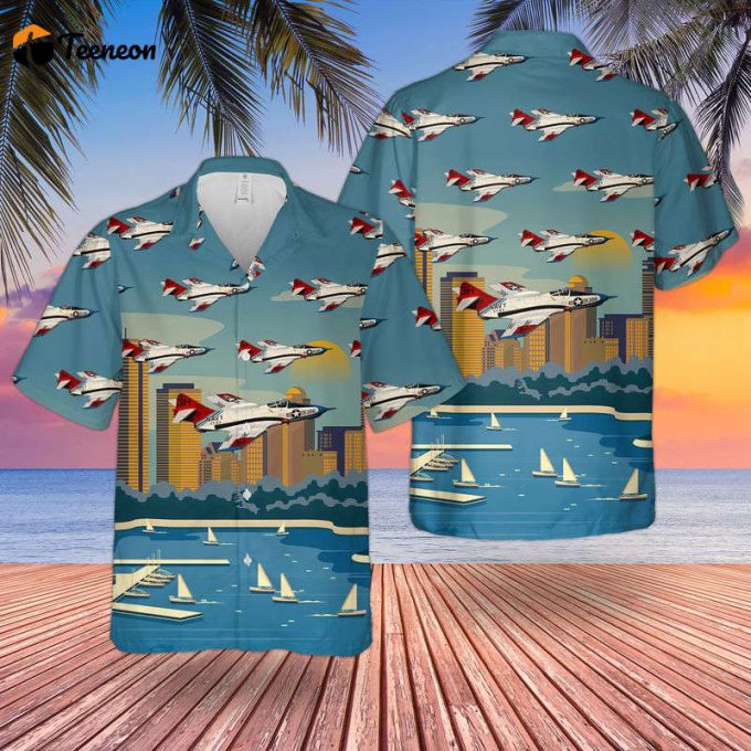 Us Navy Grumman F9F-8 Cougar Hawaiian Shirt Gift For Dad Father Days 1