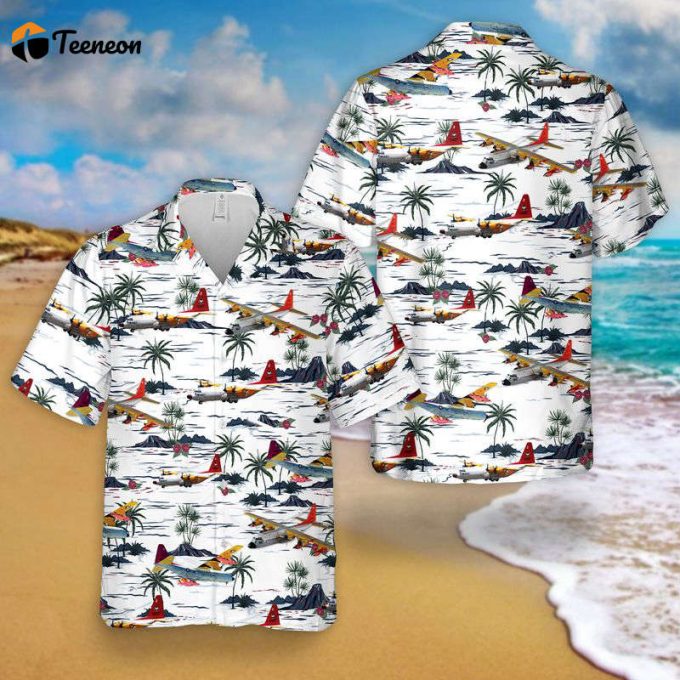 Us Navy Lockheed Dc-130 Hawaiian Shirt Gift For Dad Father Days 1