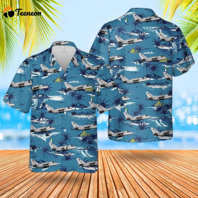 Us Navy Lockheed Es-3A Shadow Of Vq-6 Hawaiian Shirt Gift For Dad Father Days 1