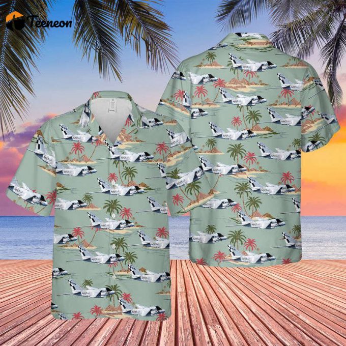 Us Navy Lockheed S-3 Viking Of Vs-32 &Amp;Quot;Maulers&Amp;Quot; Hawaiian Shirt Gift For Dad Father Days 1