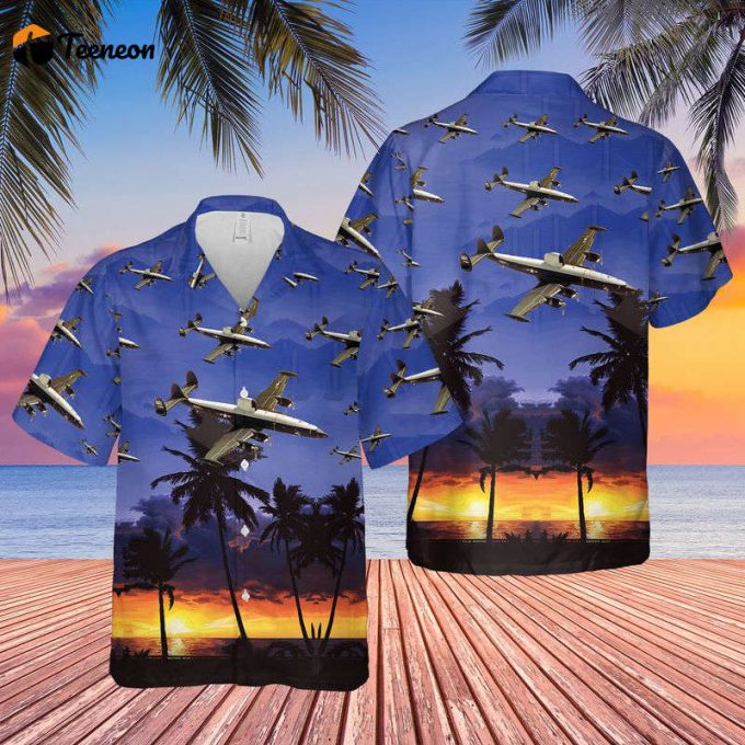 Us Navy Lockheed Wc-121N Of Vw-4 Hurricane Hunters Hawaiian Shirt Gift For Dad Father Days 1