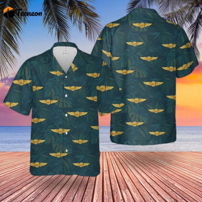 Us Navy Naval Aircrew Wings Hawaiian Shirt Gift For Dad Father Days 1