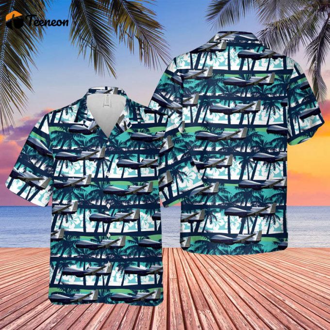 Us Navy Northrop Grumman Mq-4C Triton Hawaiian Shirt Gift For Dad Father Days 1