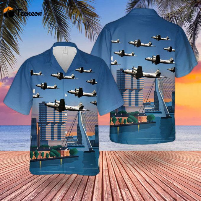 Us Navy P-3B Of Vp-6 Hawaiian Shirt Gift For Dad Father Days 1