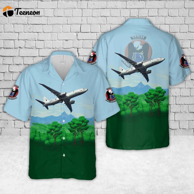 Us Navy P-8A Poseidon Of Patrol Squadron (Vp) 16 Hawaiian Shirt Gift For Dad Father Days 1