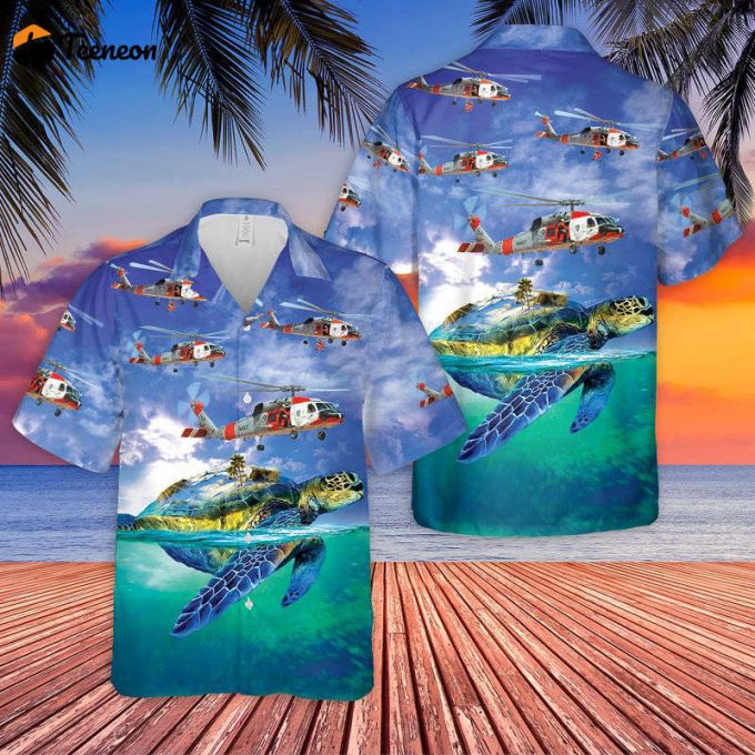 Us Navy Sikorsky Sh-60 Sea Hawk Hawaiian Shirt Gift For Dad Father Days 1