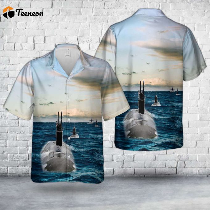 Us Navy Submarine Bubblehead Hawaiian Shirt Gift For Dad Father Days 1