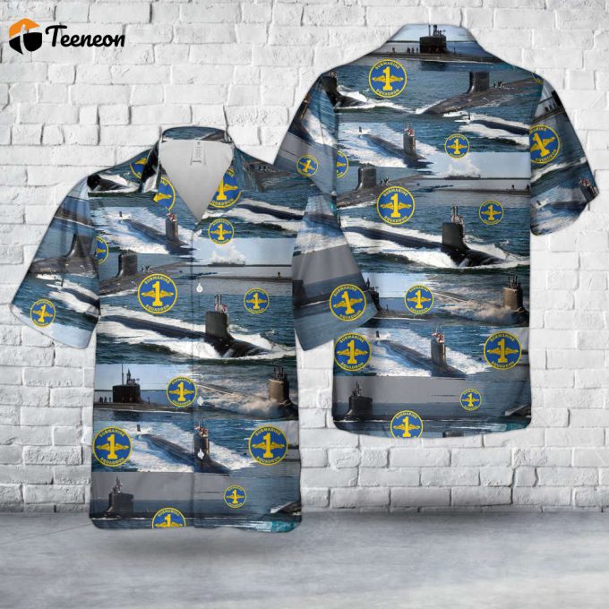 Us Navy Submarine Squadron 1 Hawaiian Shirt Gift For Dad - Celebrate Father S Day With Subron 1 1