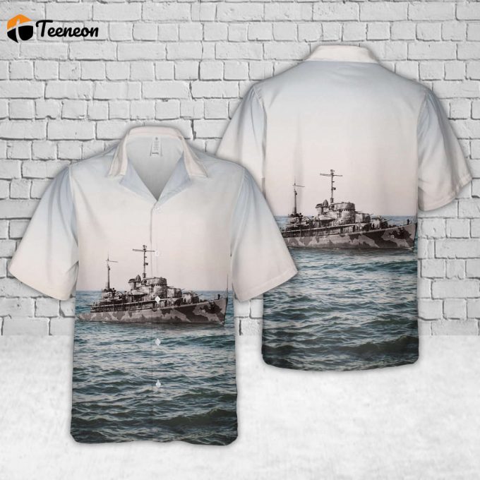 Us Navy Uss Barnegat (Avp-10) Hawaiian Shirt Gift For Dad Father Days 1