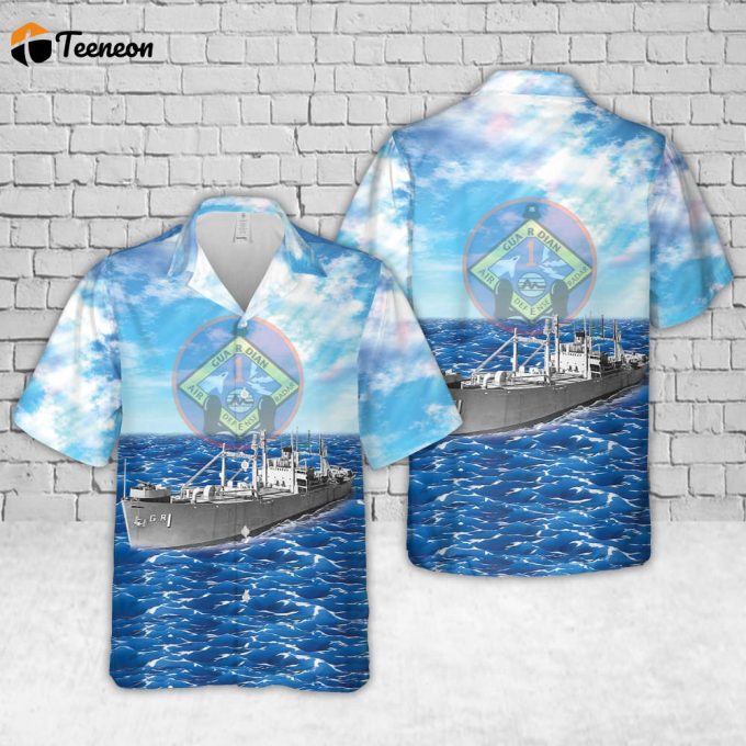 Us Navy Uss Guardian (Agr/Yagr-1) Hawaiian Shirt Gift For Dad Father Days 1