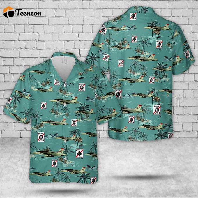 Us Navy Vfa-41 Black Aces F/A-18F Super Hornet Hawaiian Shirt Gift For Dad Father Days 1