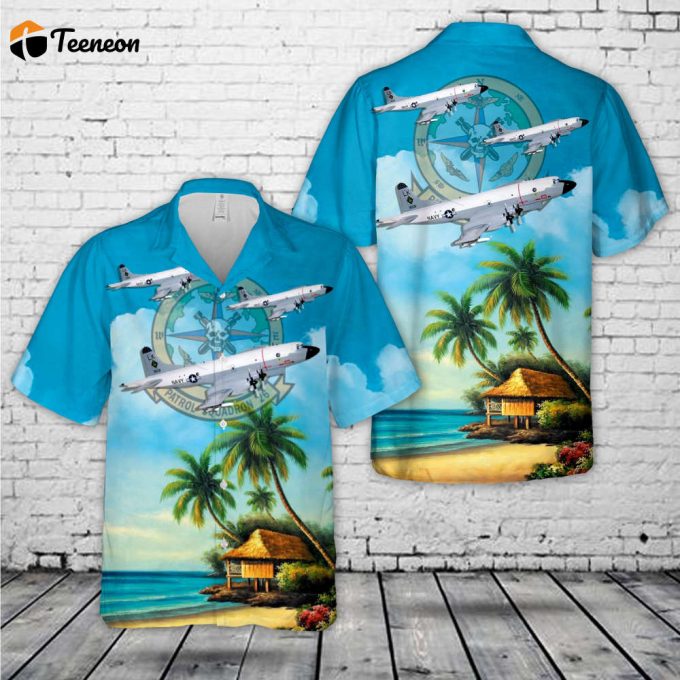 Vp-26 Tridents P-3C Hawaiian Shirt: Perfect Father S Day Gift For Us Navy Dads 1