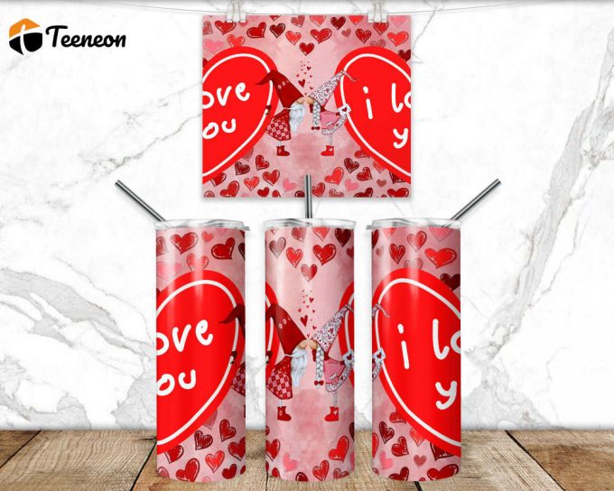 Valentine 20Oz Skinny Tumbler Wrap Bundle - Sublimation Designs For Valentine S Day 1