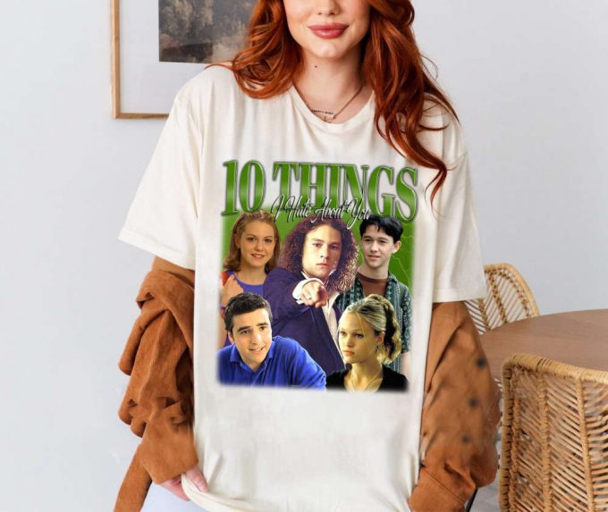 10 Things I Hate About You T-Shirt, 10 Things I Hate About You Shirt, Hip Hop Graphic, Trendy T-Shirt, Retro T-Shirt, Unisex Shirt 2