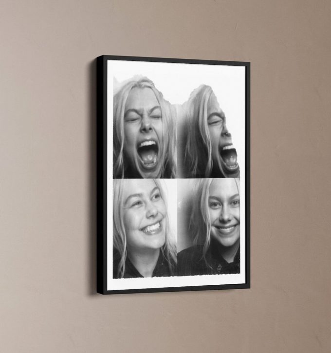 Phoebe Bridgers Photobooth Poster For Home Decor 1