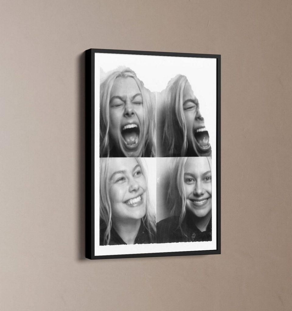 Phoebe Bridgers Photobooth Poster For Home Decor 2