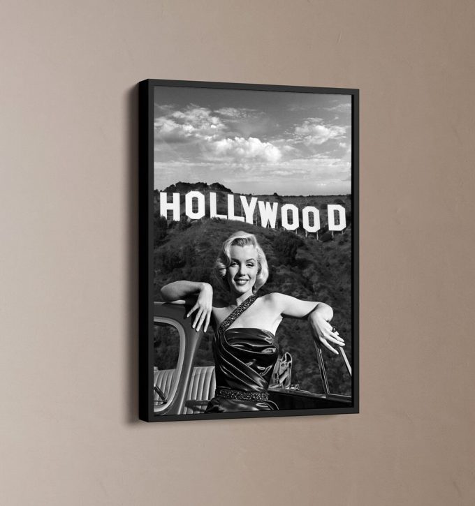 Marilyn Monroe Poster For Home Decor, Marilyn Monroe Hollywood Poster For Home Decor 1