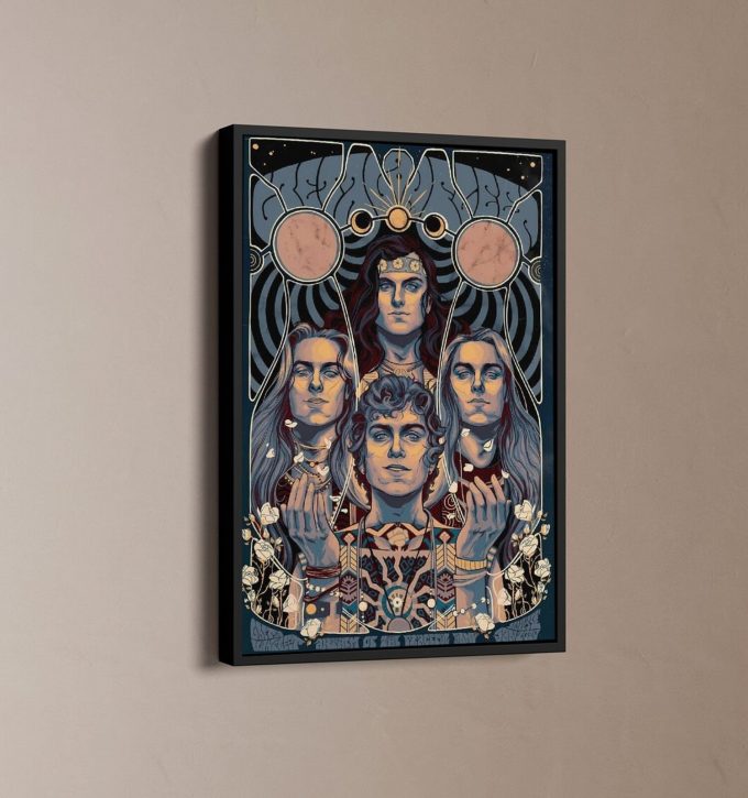 Greta Van Fleet Movie Poster For Home Decor, Vintage Poster For Home Decor 1