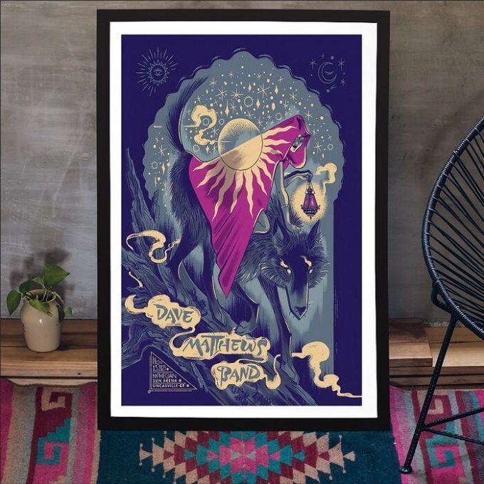 Dave Matthews Band Nov 17&Amp;Amp;18,2024 New York Madison Square Garden Shows Poster For Home Decor 1