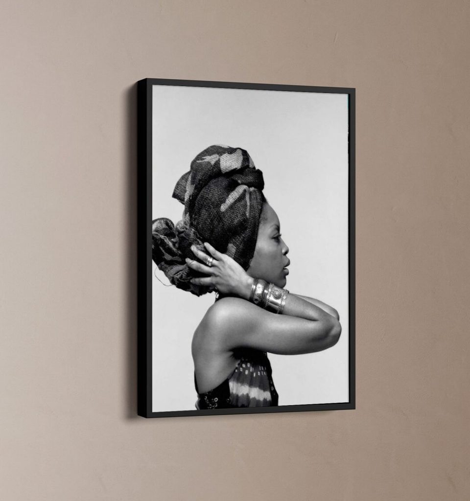 Erykah Badu Black And White Poster For Home Decor, Erykah Badu Poster For Home Decor 2