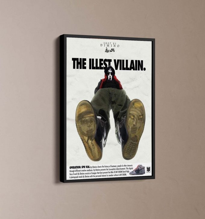 Mf Doom The Illest Villain Poster For Home Decor, Poison Poster For Home Decor 1