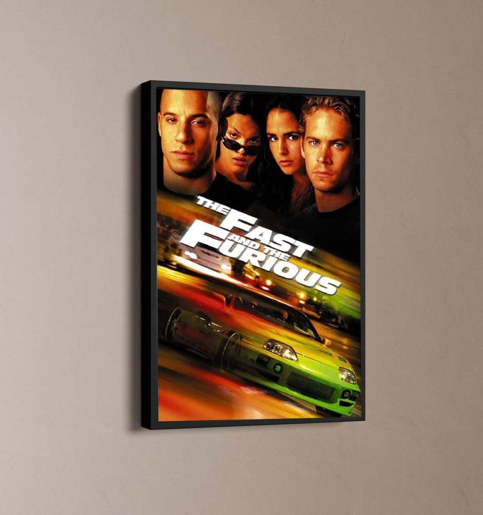 Fast And The Furious Movie Poster Gift For Home Decors 2