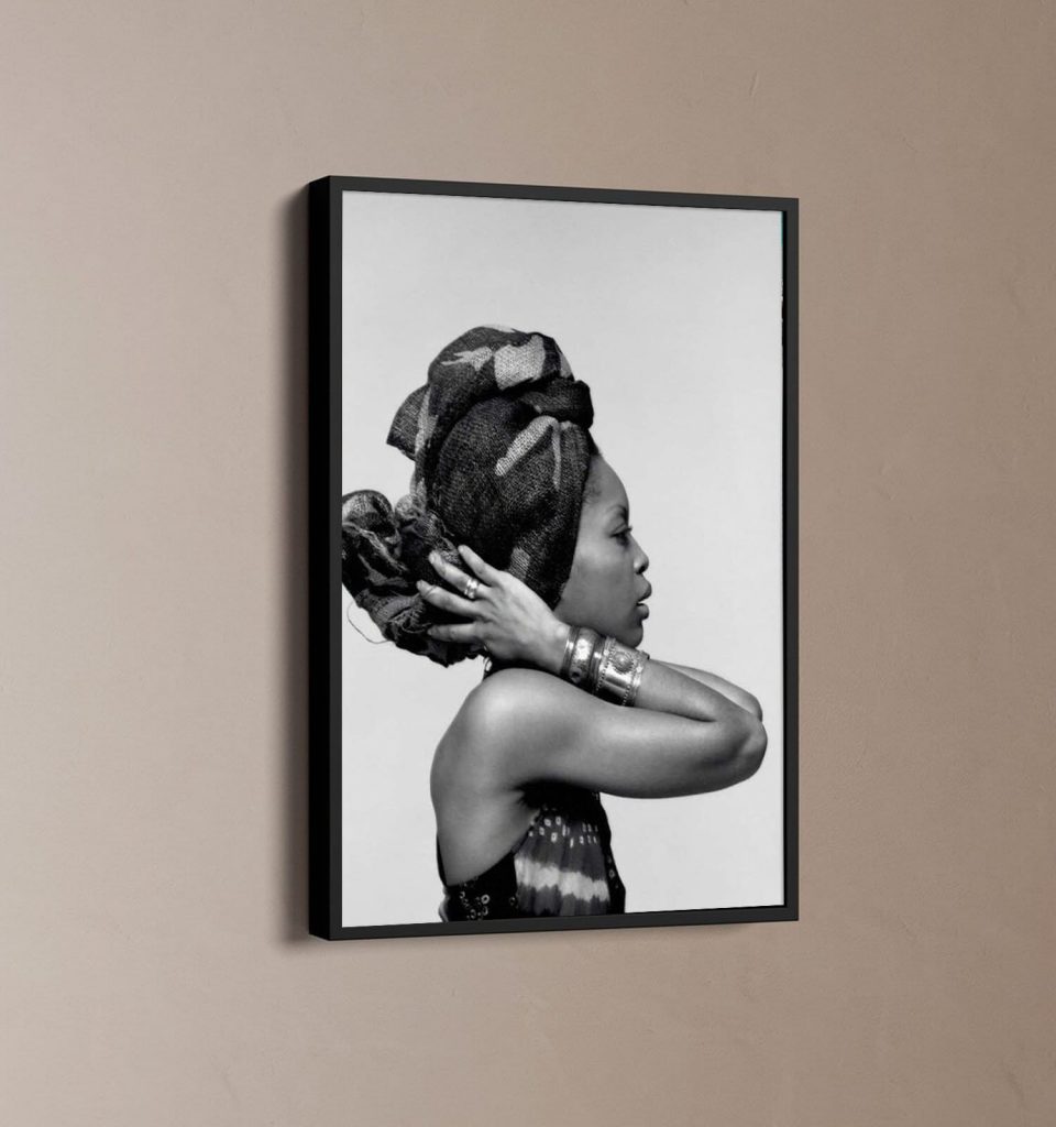 Erykah Badu Black And White Poster Gift For Home Decor, Erykah Badu Poster Gift For Home Decor 2