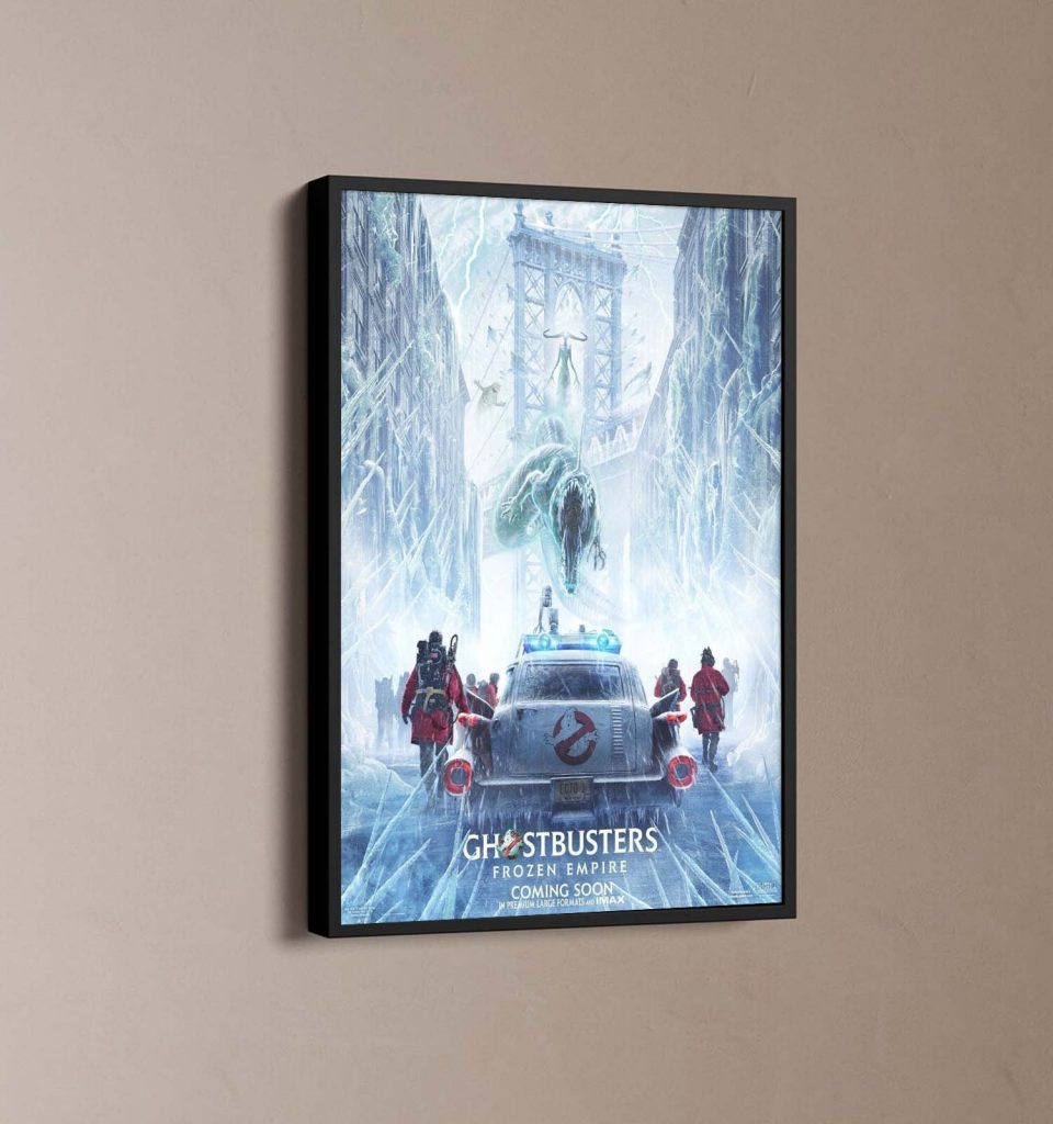 Ghostbusters Frozen Empire Movie 2024 Poster Gift For Home Decor 2