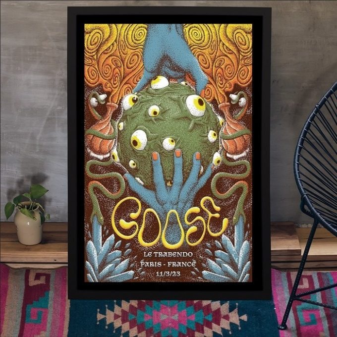 Goose Hampton Va Dec 8 &Amp;Amp; 9 2024 Tour Poster Gift For Home Decor