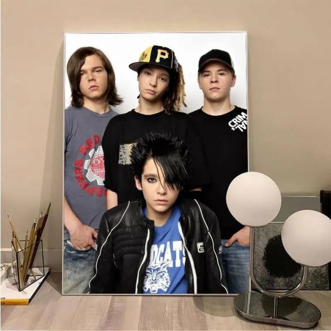 Tokio Hotel Band Poster Gift For Home Decors Kraft Paper Vintage Poster Gift For Home Decor 1