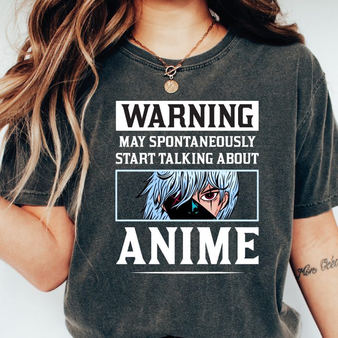Anime Shirts, Anime Gift T-Shirt, Anime Lover Shirts, Anime Warning, Korean Shirt, Unique Anime Designs-Limited Edition, 1