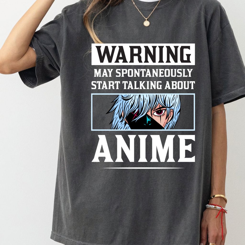 Anime Shirts, Anime Gift T-Shirt, Anime Lover Shirts, Anime Warning, Korean Shirt, Unique Anime Designs-Limited Edition, 17