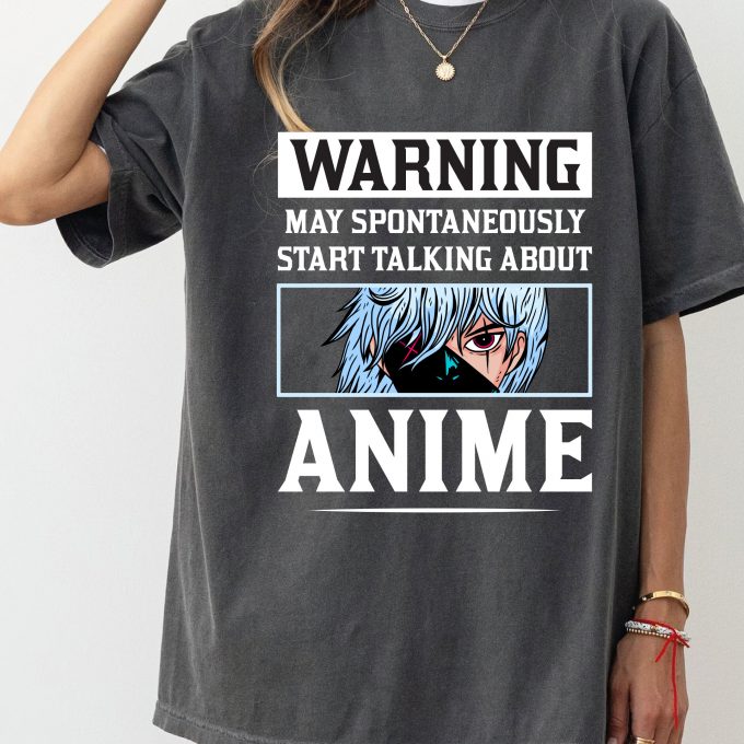 Anime Shirts, Anime Gift T-Shirt, Anime Lover Shirts, Anime Warning, Korean Shirt, Unique Anime Designs-Limited Edition, 5