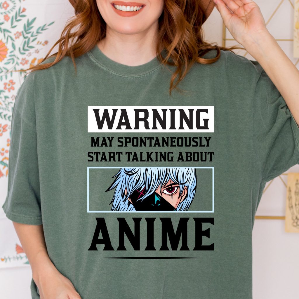 Anime Shirts, Anime Gift T-Shirt, Anime Lover Shirts, Anime Warning, Korean Shirt, Unique Anime Designs-Limited Edition, 15