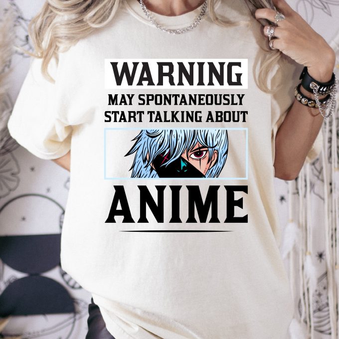 Anime Shirts, Anime Gift T-Shirt, Anime Lover Shirts, Anime Warning, Korean Shirt, Unique Anime Designs-Limited Edition, 2