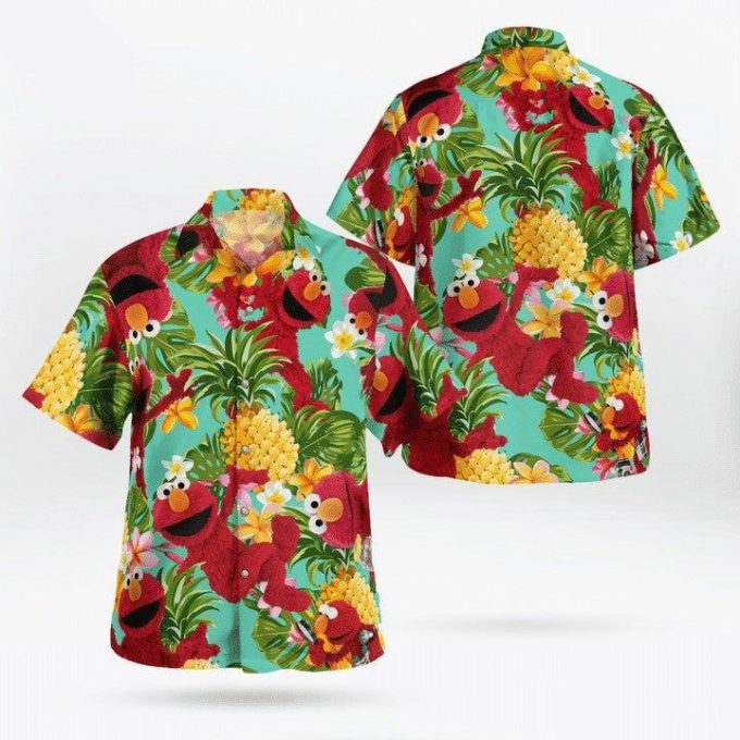 Elmo Ppets Tropical Hawaiian Shirt Gift For Men And Women 1