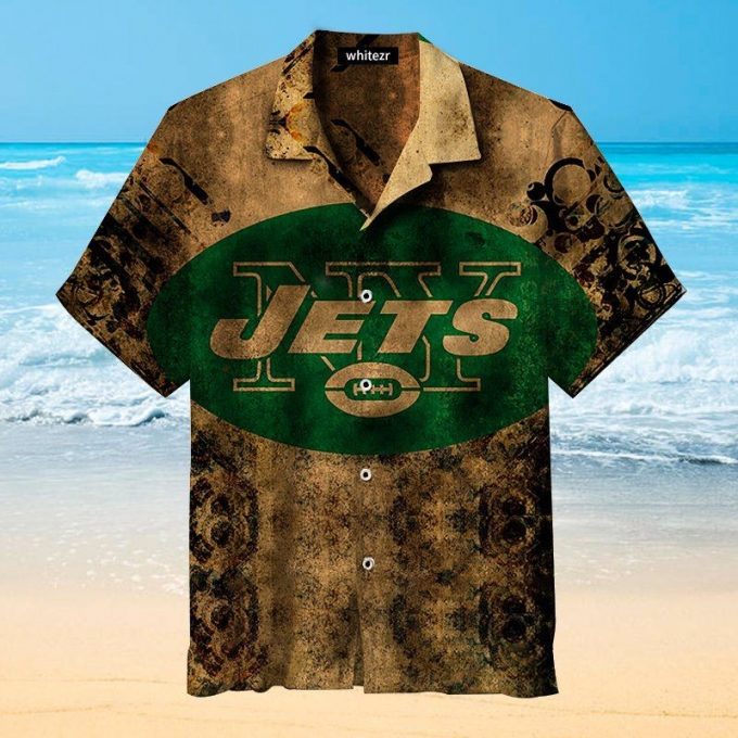 New York Jets Nostalgic Hawaiian Shirt Gift For Men And Women 1