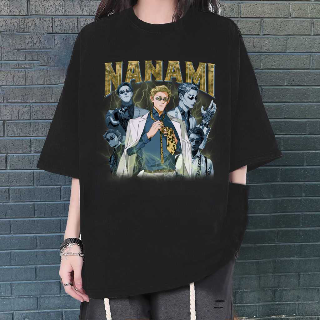 Nanami Kento Shirt, Jujutsu Kaisen Shirt, Anime Shirt, Anime Sweatshirt, Anime Hoodie, Unisex Shirt, Trendy Shirt, Anime Gift 4