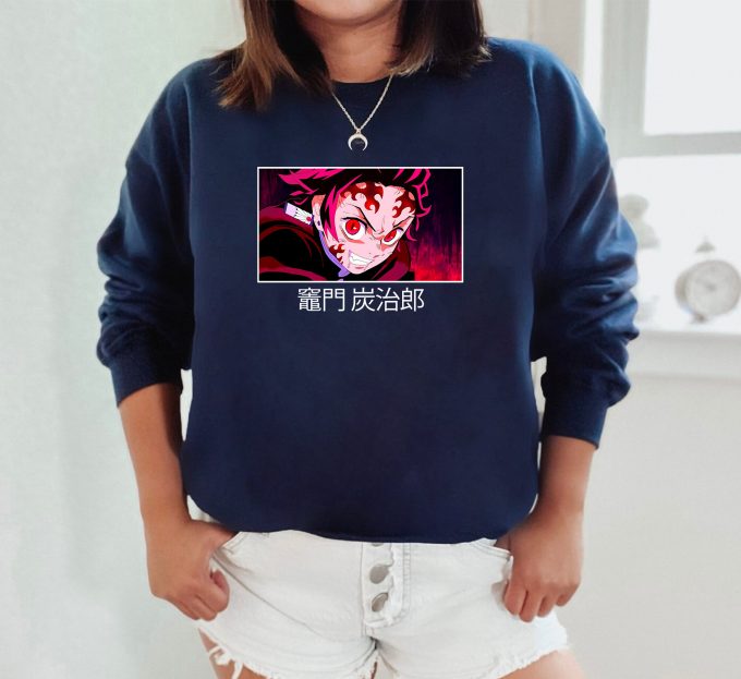 Anime Shirt, Anime Demon Shirt, Anime T-Shirt, Anime Sweatshirt, Anime Hoodie, Anime Crewneck, Anime Fan, Gift For Him, Gift For Her 3