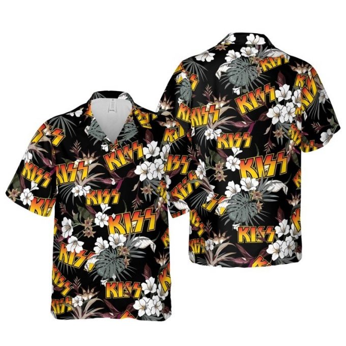 Kiss Rock Music Band Authentic Hawaiian Shirt 1