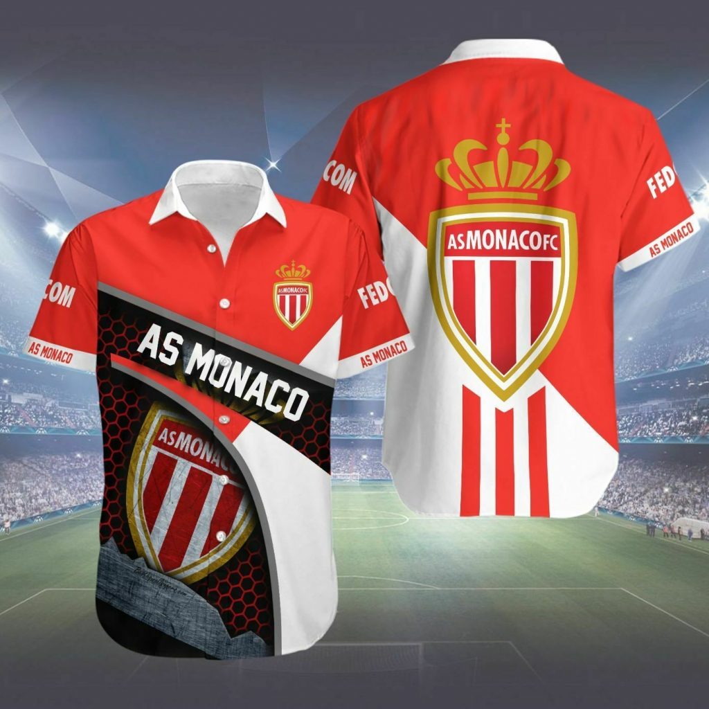 As Monaco Fc Hawaiian Shirt Outfit Beach Summer 2