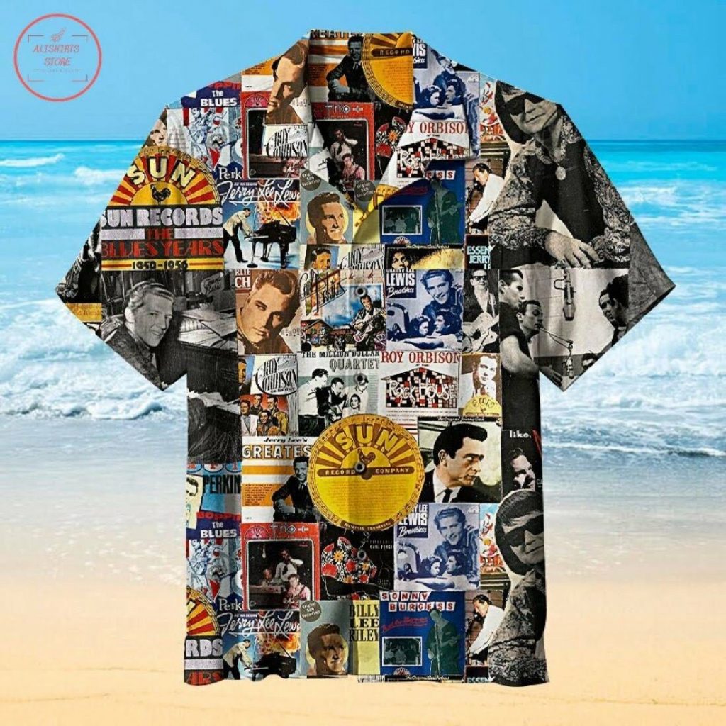 Sun Records Hawaiian Shirt Summer Outfit Beach 2